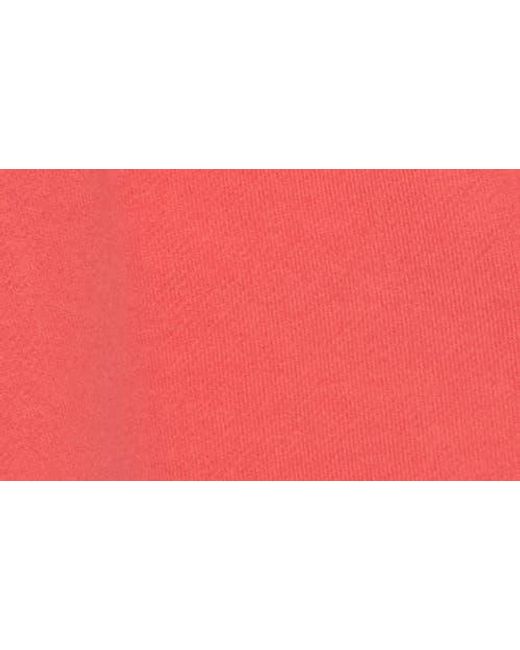 90 Degrees Red Loop Terry 6-Inch Boyfriend Shorts