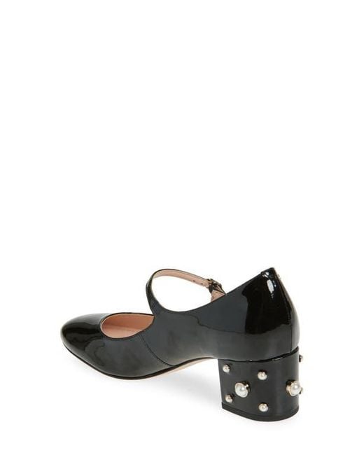 Kate Spade Black Eleni Mary Jane Pump