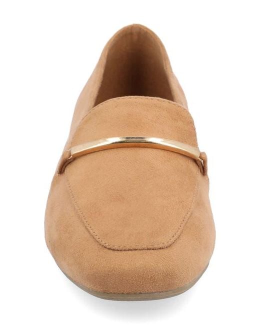 Journee Collection Brown Wrenn Flat