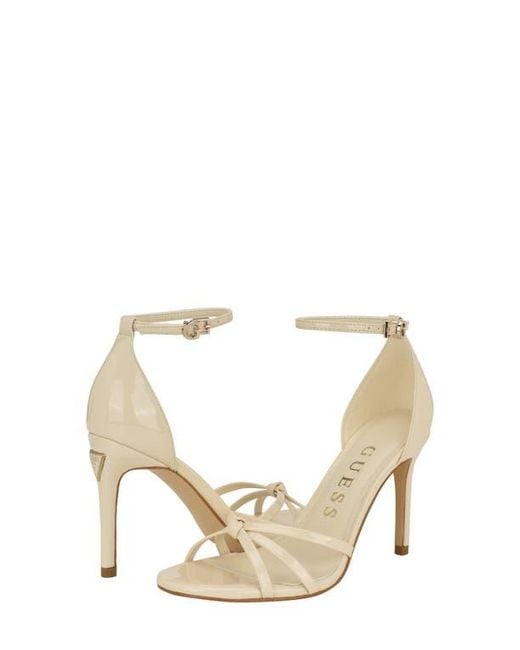 Guess Metallic Spring Ankle Strap Sandal