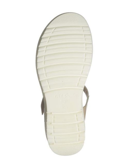 Ara Natural Belize Platform Sandal