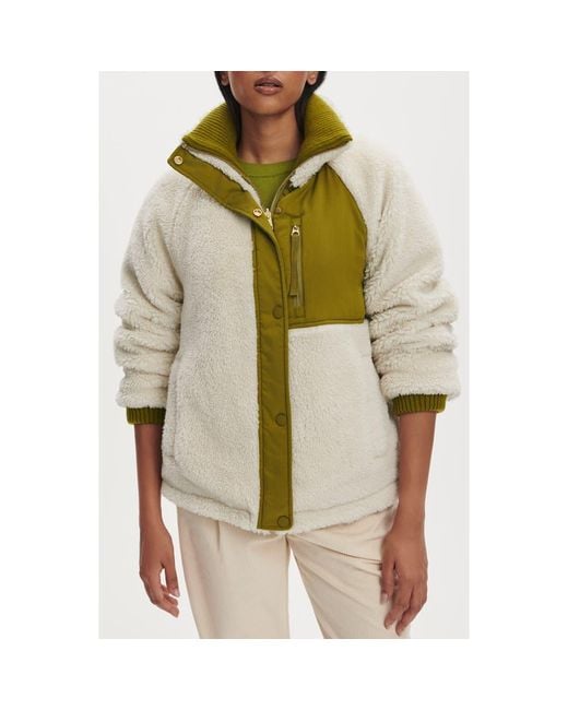 Varley Green Glover Packable Reversible Jacket