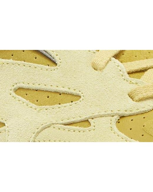 Hoka One One Yellow Gender Inclusive Clifton L Suede Sneaker