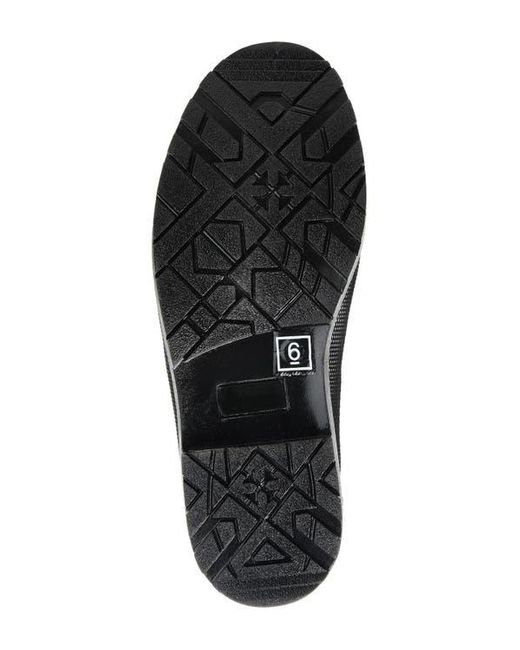 Journee Collection Black Tekoa Rain Boot