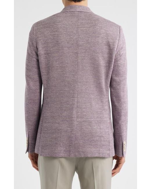 Jack Victor Brown Hampton Lavendar Solid Sport Coat for men