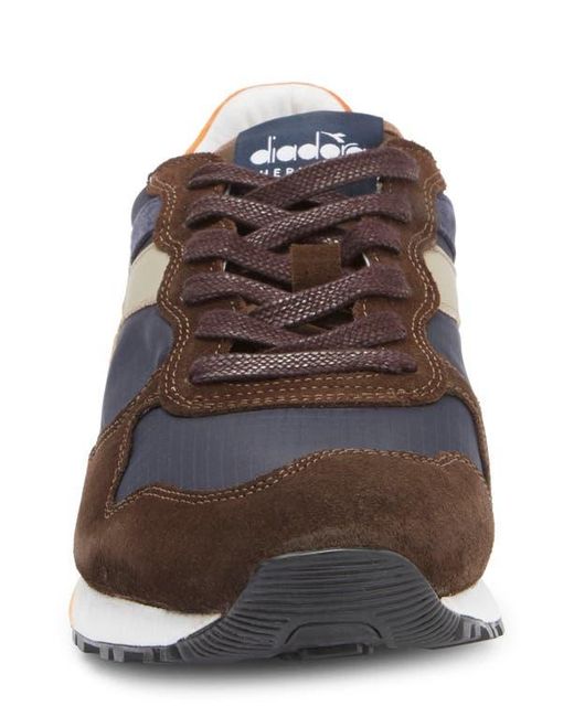 Diadora Brown Trident 90 Ripstop Sneaker for men