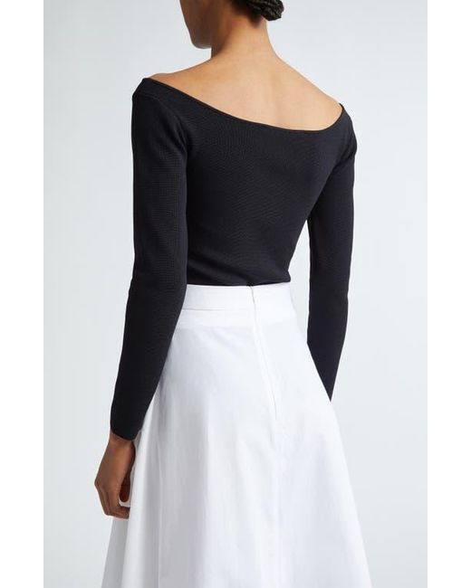 Rohe Black Off The Shoulder Top