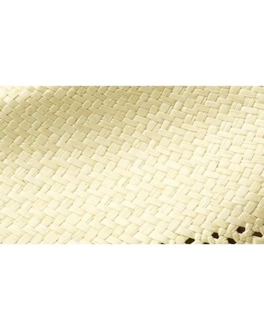 Bailey Metallic Coram Straw Panama for men