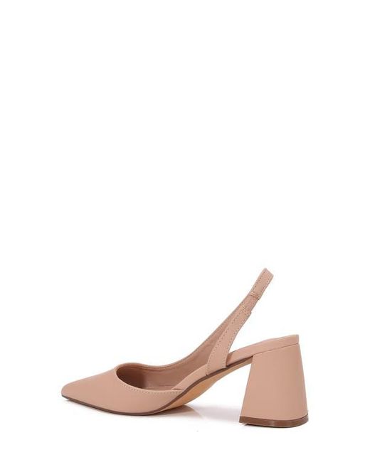 BERNESS Pink Celestin Slingback D'Orsay Pump