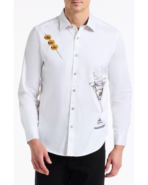 robert graham white dress shirt Robert Graham Grooms Button-Front Sport Long-Sleeve Western Shirt