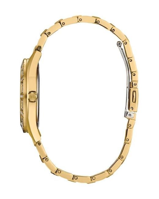 Citizen Metallic Crystal Mother-of-Pearl Bracelet Watch