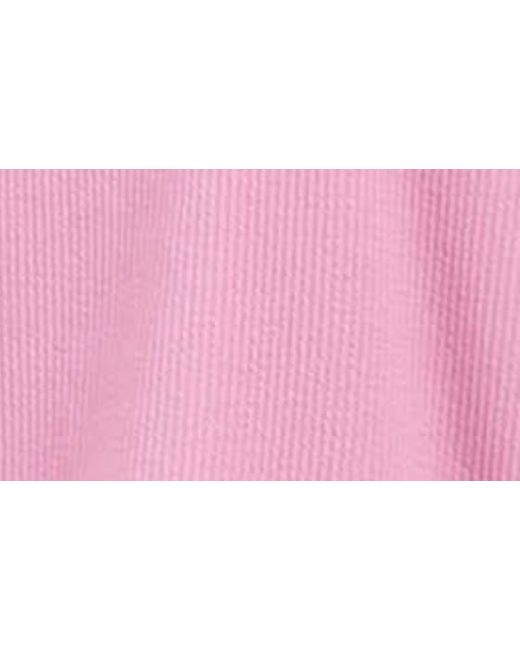 Blu Pepper Pink Rib Knit Top
