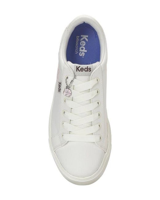 Keds White Park Platform Sneaker