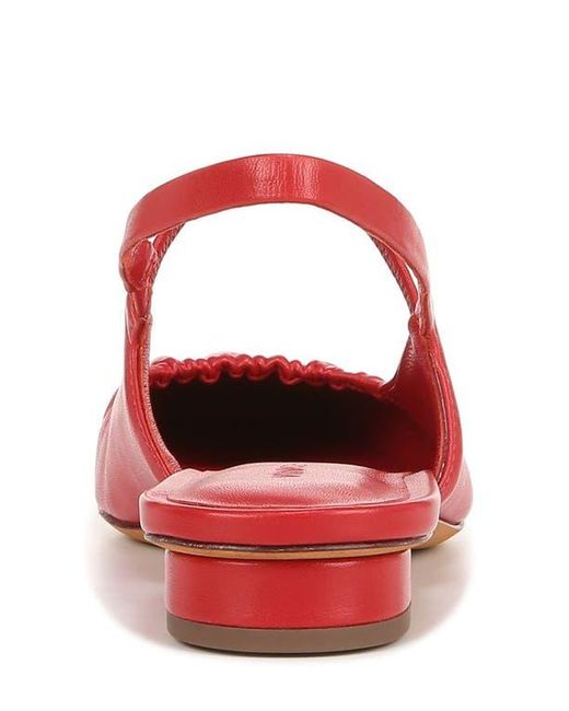 Vince Red Venice Slingback Flat