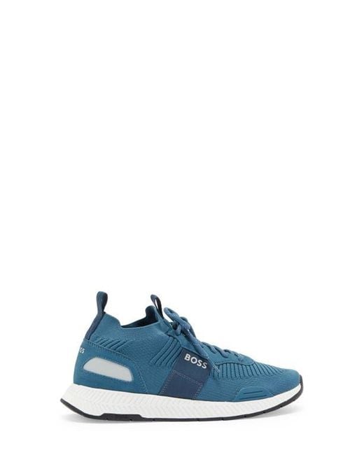 Boss Blue Titanium Sneaker for men