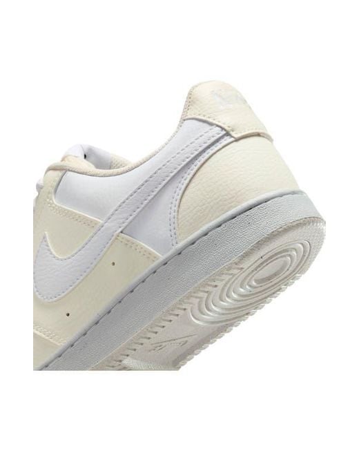 Nike White Court Vision Low Sneaker