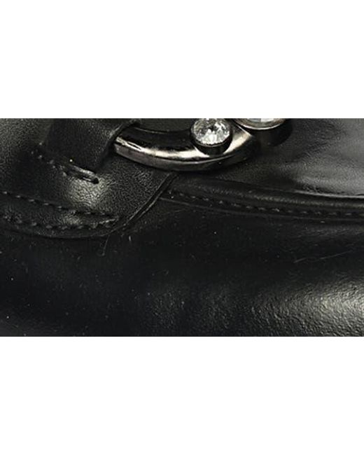 Saint G. Black Feri Platform Loafer