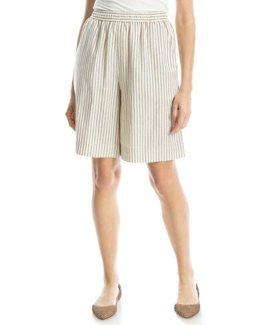 Max Studio Natural Bermuda Shorts