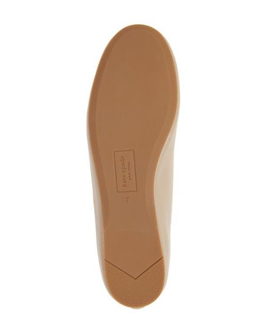 Kate Spade Natural Amora Ballet Flat