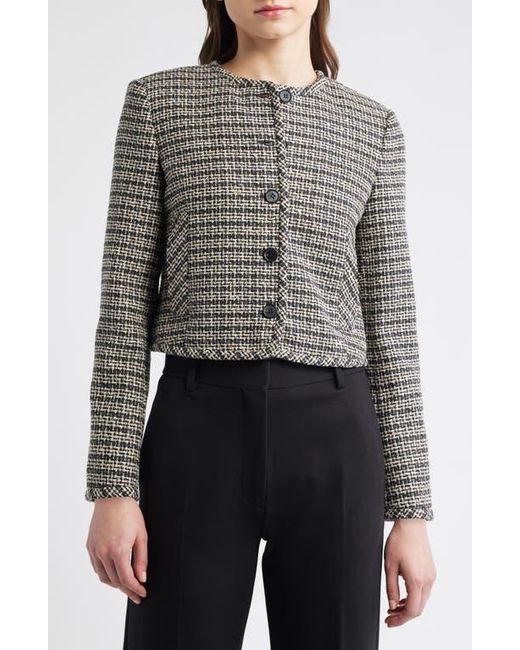Theory Black Tweed Jacket