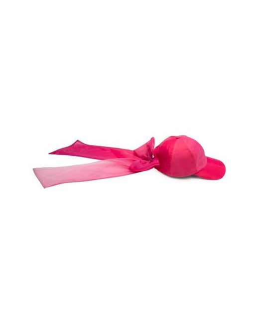 Eugenia Kim Lauren Back Bow Baseball Cap in Pink | Lyst display picture 1