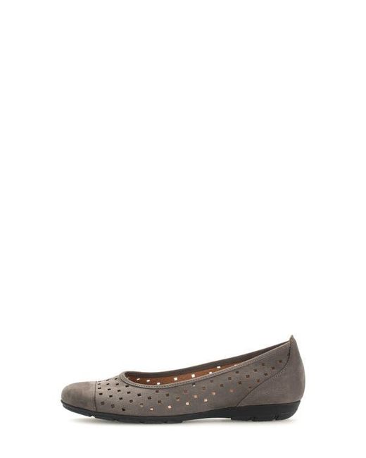 Gabor Brown 44.169 Ballet Flat