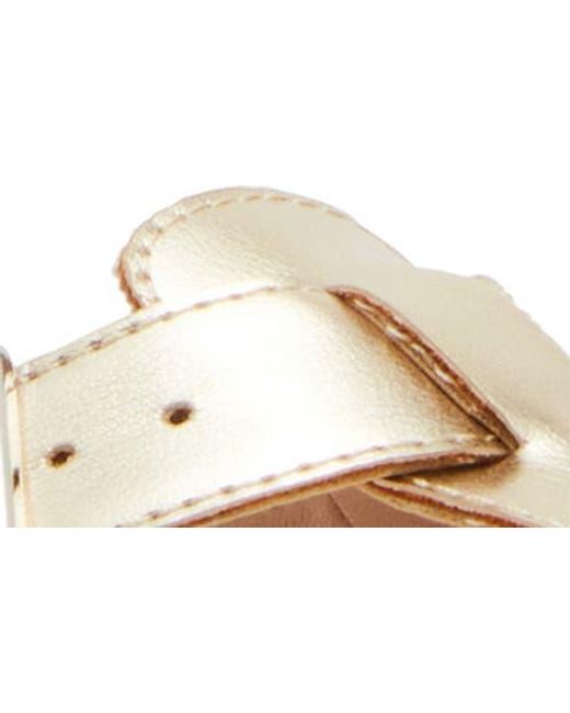 Blondo Natural Niomi Ankle Strap Sandal