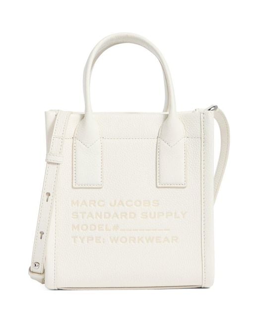 Marc Jacobs Small Leather Standard Supply Tote in Natural | Lyst