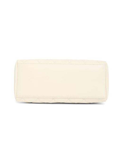 Kate Spade Natural Carey Quilted Leather Satchel