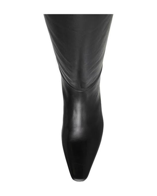 Steve Madden Black Dagne Knee High Boot