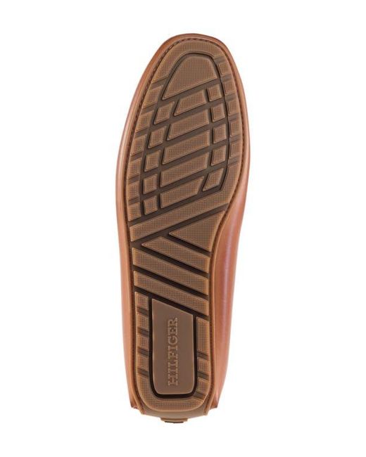 Tommy Hilfiger Repon Driver Loafer in Brown for Men | Lyst