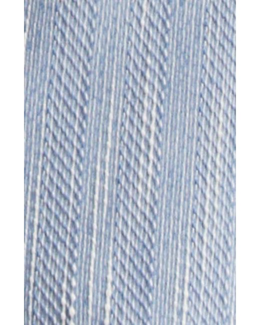 Ramy Brook Blue Samira Front Button Shorts