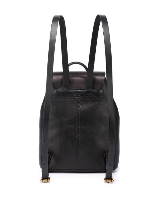 Old Trend Isla Small Leather Backpack in Black Lyst