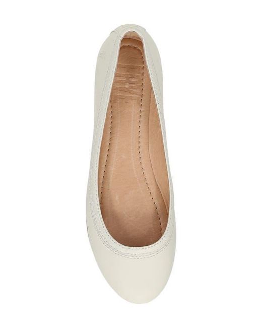 Frye Natural Carson Ballet Flat