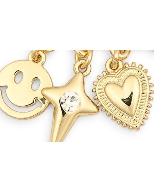 Dolce Vita Metallic Set Of 3 Clip-On Shoe Charms