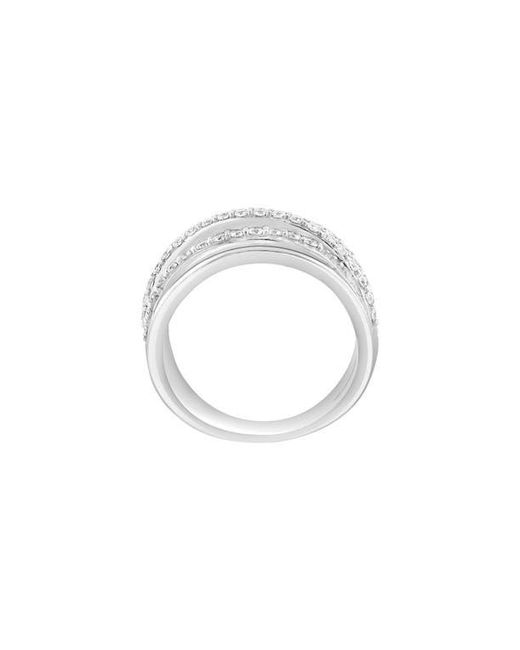 Effy White Sterling Diamond Multiband Ring