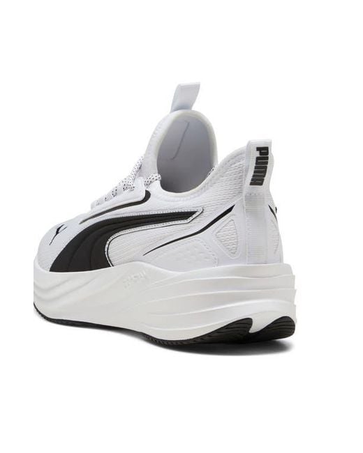 PUMA White Darter Pro 2 Running Shoe for men
