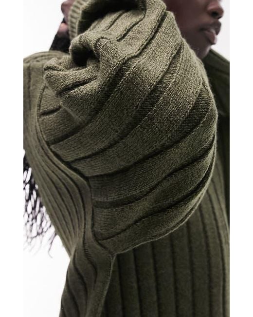 Topshop funnel neck sweater outlet