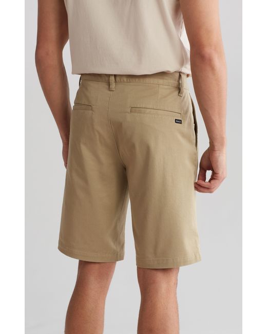 RVCA Natural The Week-end Stretch Twill Chino Shorts for men