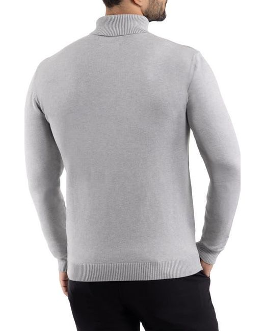 Xray Jeans Gray Turtleneck Pullover Sweater for men