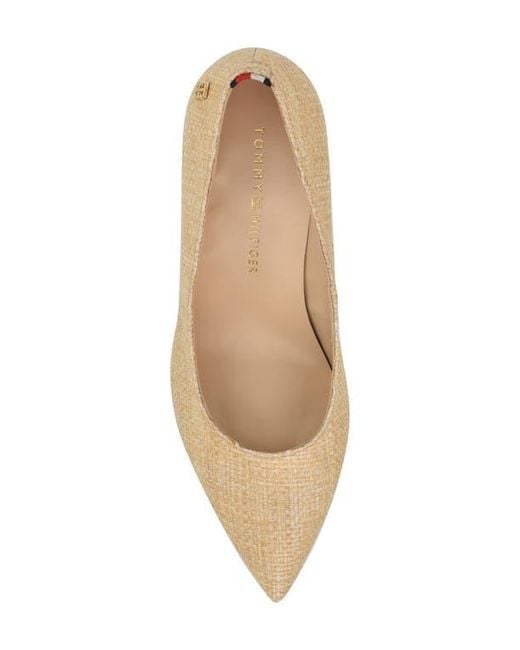 Tommy Hilfiger Natural Abilene Pump
