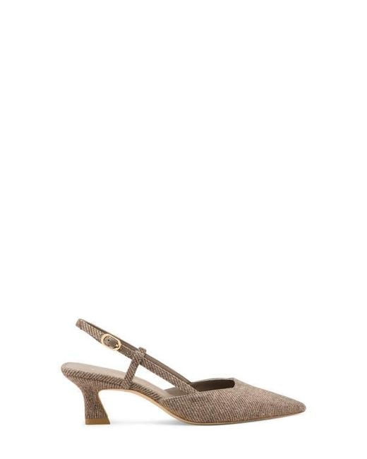 Stuart Weitzman Gray Vinnie 50 Slingback Pump