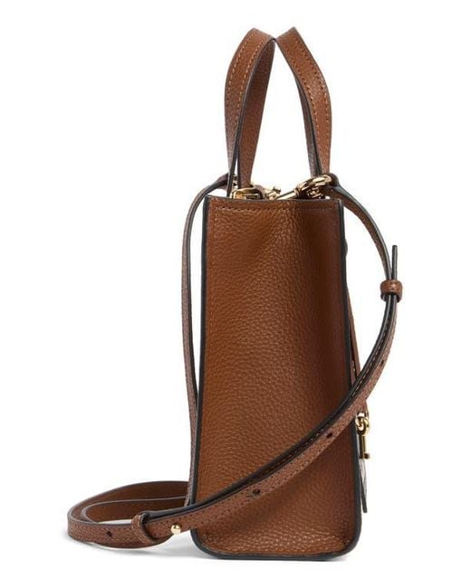 Marc Jacobs Black Mini Grind Leather Tote