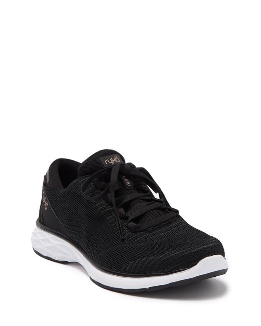 Ryka Synthetic Lexi Knit Sneaker in Black Lyst