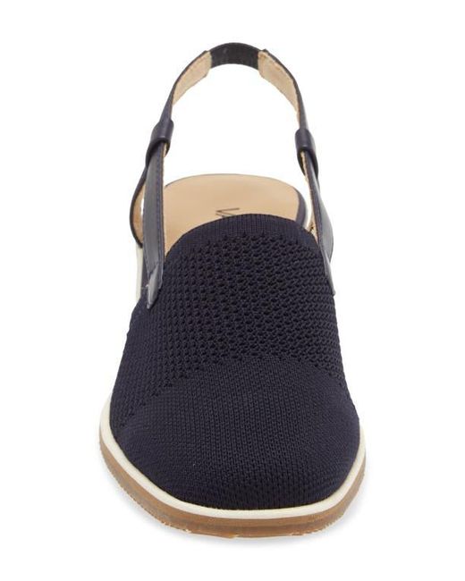 Vaneli Blue Greer Slingback Wedge