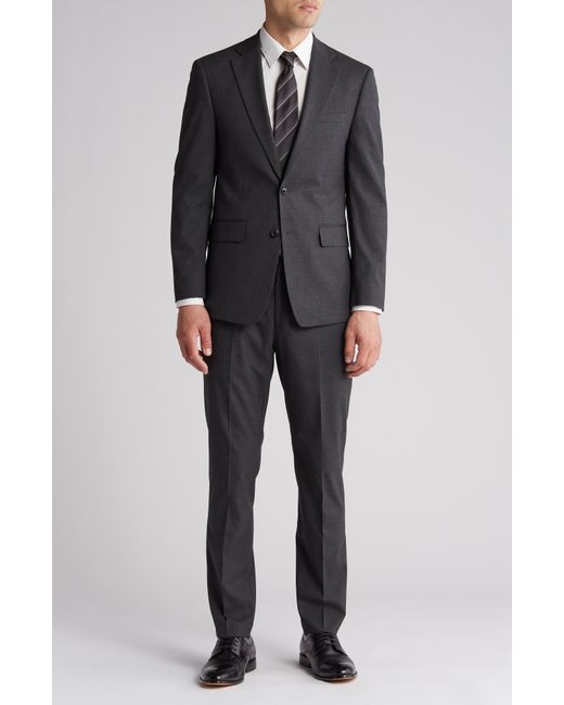 CALVIN KLEIN 205W39NYC Black Single Breasted Two-button Classic Suit for men