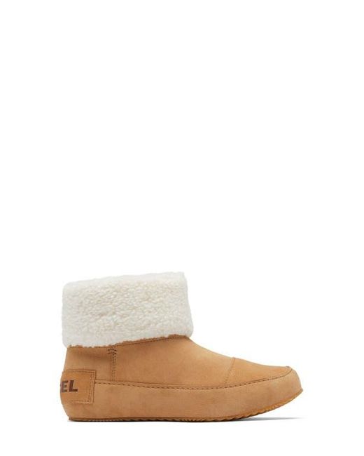 Sorel White Go Stumptown Faux Fur Lined Bootie