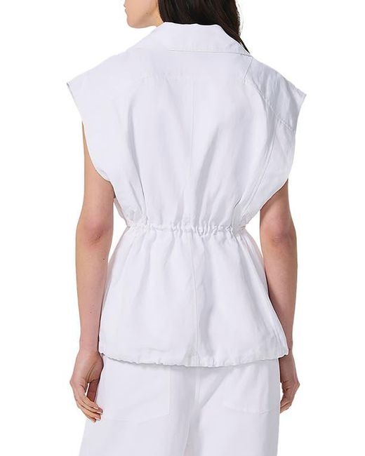 Rag & Bone White Monica Vest