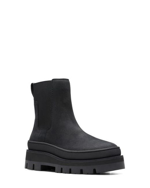 Clarks Black Orianna 2 Top Bootie