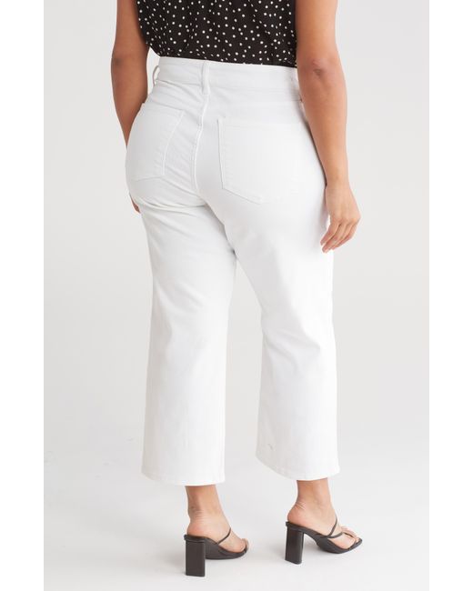 Kut From The Kloth Black Lucy Double Button High Waist Wide Leg Jeans